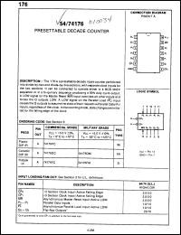 Click here to download 74176FC Datasheet