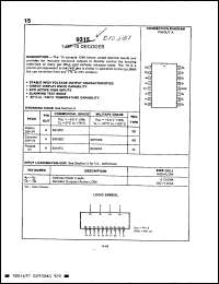 Click here to download 9315DC Datasheet