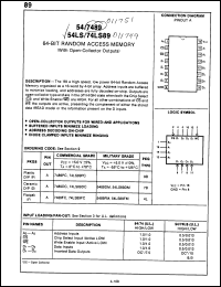 Click here to download 7489FCQP Datasheet