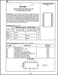 Click here to download 7497FC Datasheet