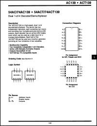 Click here to download 54ACT139DMQB Datasheet