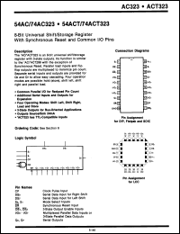 Click here to download 54AC323FMQB Datasheet