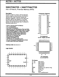Click here to download 54AC725FMQB Datasheet