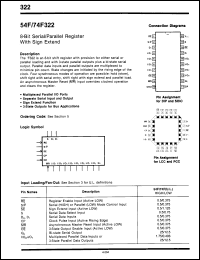 Click here to download 74F322DC Datasheet
