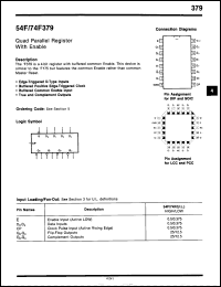 Click here to download 74F379DCQM Datasheet