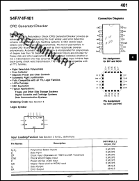 Click here to download 74F401PCQR Datasheet