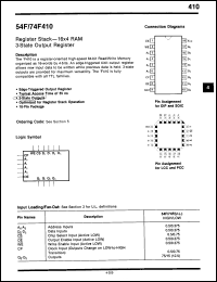 Click here to download 74F410PCQR Datasheet