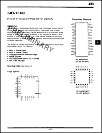 Click here to download 74F433PC Datasheet