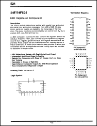 Click here to download 74F524DC Datasheet