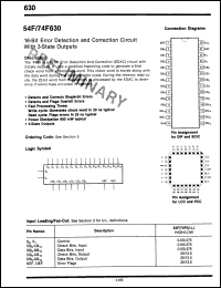 Click here to download 74F630QC Datasheet