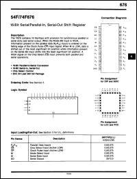 Click here to download 74F676SDC Datasheet