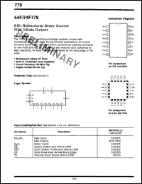 Click here to download 74F779DC Datasheet
