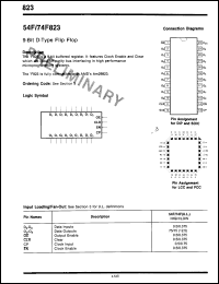 Click here to download 54F823DM Datasheet