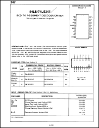 Click here to download 74LS247FCQR Datasheet