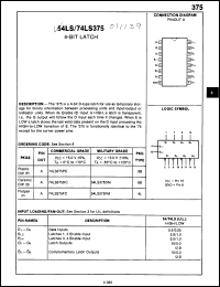 Click here to download 74LS375FCQM Datasheet