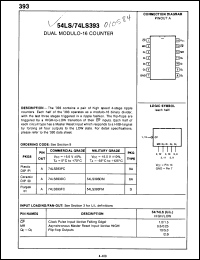 Click here to download 54LS393FM Datasheet