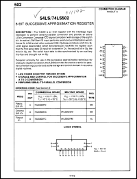Click here to download 54LS502FM Datasheet