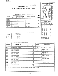 Click here to download 74S135FCQM Datasheet