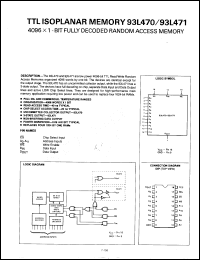 Click here to download 93L470DMQB Datasheet