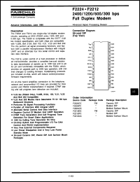 Click here to download F2224PC Datasheet