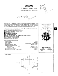 Click here to download SH0002HM Datasheet