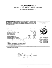 Click here to download SH2002HC Datasheet