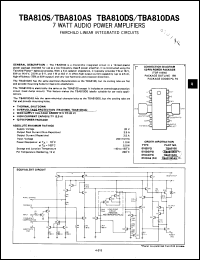 Click here to download TBA810DSQR Datasheet