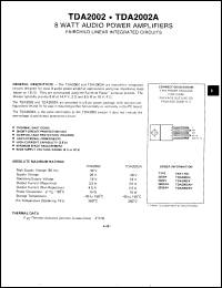 Click here to download TDA2002VQR Datasheet