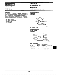 Click here to download UA702DCQM Datasheet