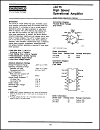 Click here to download UA715DMQB Datasheet