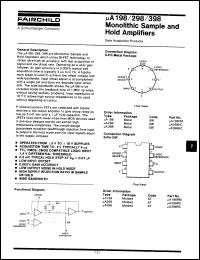 Click here to download UA398RCQM Datasheet