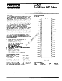 Click here to download UA438JC Datasheet