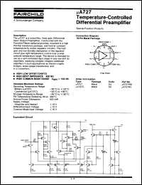 Click here to download UA727HCQM Datasheet