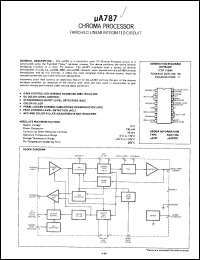 Click here to download UA787PCQR Datasheet