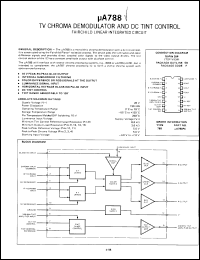Click here to download UA788PCQR Datasheet