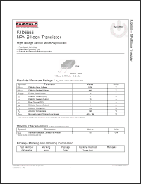 Click here to download FJD5555TM Datasheet