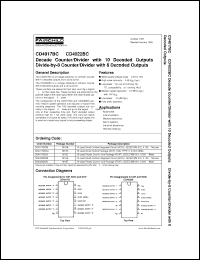 Click here to download CD4017BCNX Datasheet