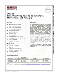 Click here to download FAN5350UCX Datasheet