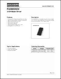 Click here to download FAN8005D2 Datasheet