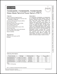 Click here to download FSDM07652RE Datasheet