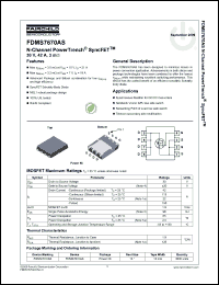 Click here to download FDMS7670AS Datasheet
