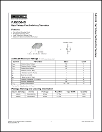 Click here to download FJD5304D Datasheet