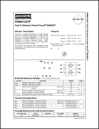 Click here to download FDMA1027P_08 Datasheet