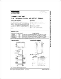 Click here to download 74AC646_00 Datasheet
