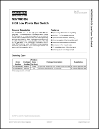 Click here to download NC7WB3306_05 Datasheet