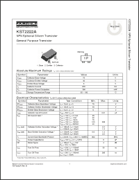 Click here to download KST2222A_06 Datasheet