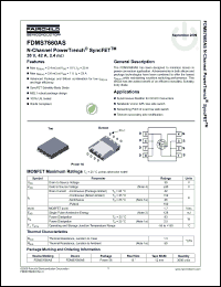 Click here to download FDMS7660AS Datasheet
