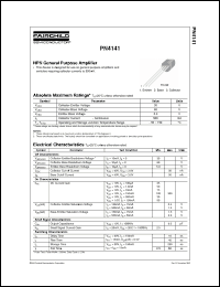 Click here to download PN4141_02 Datasheet
