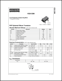 Click here to download KSA1298Y Datasheet