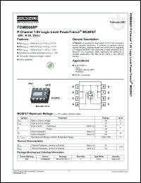 Click here to download FDMB668P Datasheet